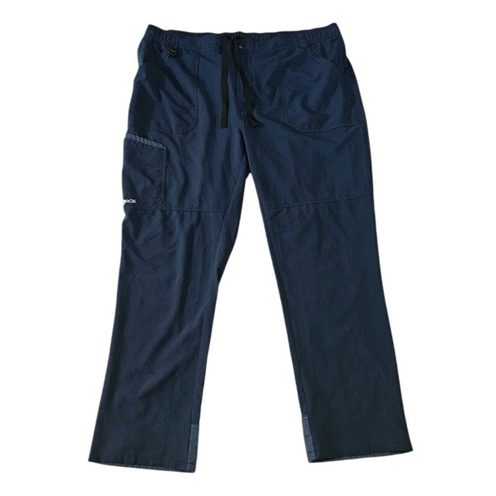 Carhartt Scrubs C56210 Men's Force® Cross-Flex Modern Fit Straight Leg 2XL Navy